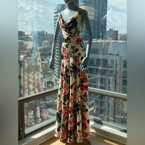 bronx and banco leo maxi dress Bronx Banco Leo Maxi Dress in Peach